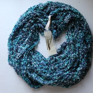 Blue Infinity Scarf